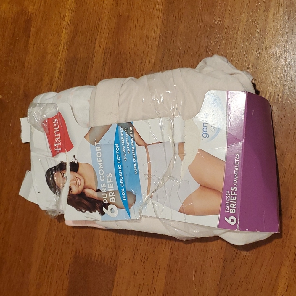 Hanes panties size 8